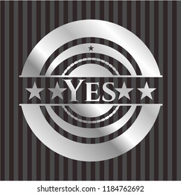 Yes silver badge or emblem