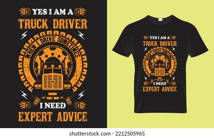 Yes I Am A Truck driver When I Drive Sometimes
I Need Expert Advice .