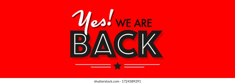 Yes we are back on red background