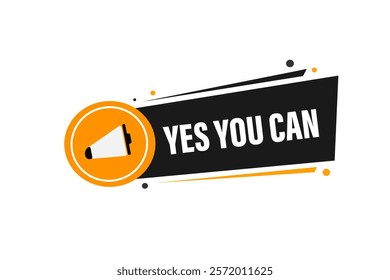 yes you can, Button for websites, Design Element, learn, stay, template, tuned, design, level, sign, speech, bubble  banner, modern, symbol, click. 