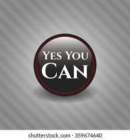 Yes You Can dark emblem