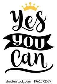 Yes you can. Inspirational and motivational quotes. Hand painted lettering and custom typography. Can be used for prints (bags, t-shirts, home decor, posters, cards).