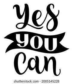 Yes you can. Inspirational and motivational quotes. Hand painted lettering and custom typography. Can be used for prints (bags, t-shirts, home decor, posters, cards)