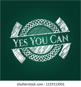 Yes You Can on blackboard