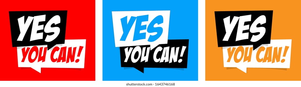 Yes you can ! on speech bubble