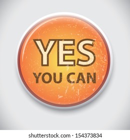YES, YOU CAN - Pin / Button Badge