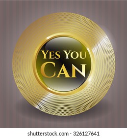 Yes You Can shiny badge