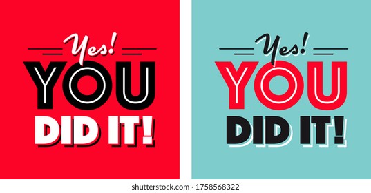 Yes, you did it on red and green background