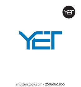 YET Logo Letter Monogram Design