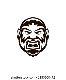 Yeti bigfoot vector mascot illustration