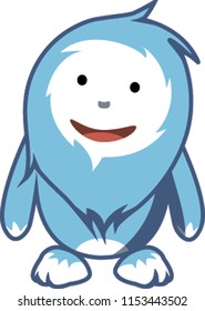 Yeti character vecror