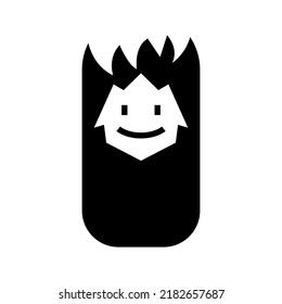 yeti icon or logo isolated sign symbol vector illustration - high quality black style vector icons
