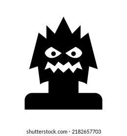 yeti icon or logo isolated sign symbol vector illustration - high quality black style vector icons

