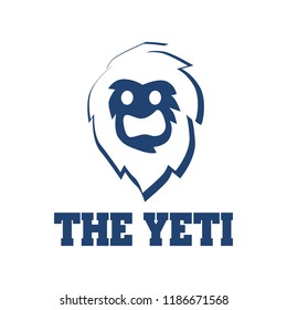 Yeti Logo Design Vector