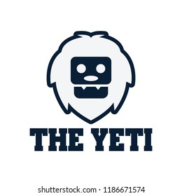 Yeti Logo Design Vector