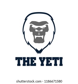 Yeti Logo Design Vector