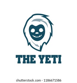 Yeti Logo Design Vector