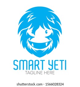 Yeti mascot logo, good for School Club also Mascot logo