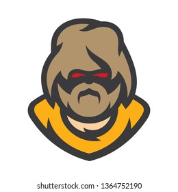 Yeti monster Vector Cartoon illustration.