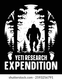 Yeti research expendition t shirt design