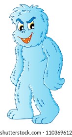 Yeti theme image 1 - vector illustration.