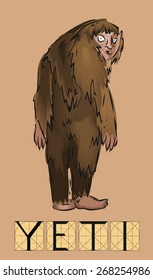 Yeti with title