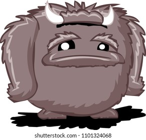 Yeti vector cartoon