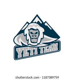 Yeti, Vector logo template