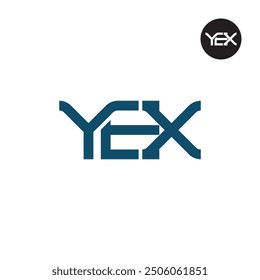 YEX Logo Letter Monogram Design