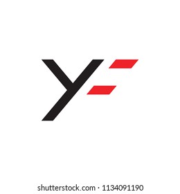 YF logo letter design