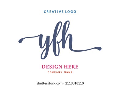 YFH lettering logo is simple, easy to understand and authoritative