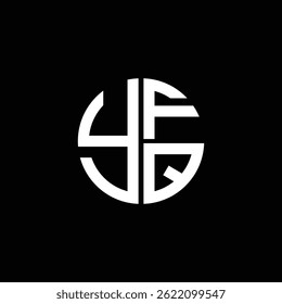 YFQ logo YFQ icon YFQvector YFQ monogram YFQletter YFQminimalist YFQ Circle YFQflat Unique modern flat abstract logo design.
