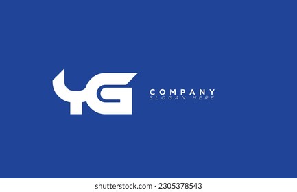 YG Alphabet letters Initials Monogram logo GY, Y and G