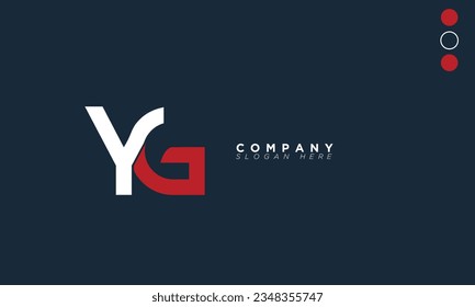 YG Alphabet letters Initials Monogram logo GY, Y and G