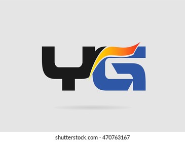 YG letter logo
