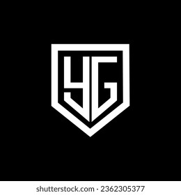 YG Letter Logo Design, Inspiration for a Unique Identity. Modern Elegance and Creative Design. Watermark Your Success with the Striking this Logo.