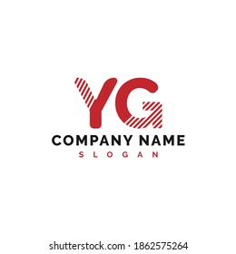 YG Letter Logo Design. YG Letter Logo Vector Illustration - Vector