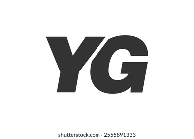 YG Techno Editable Font Logo For Corporate Branding. Bold, Futuristic Design With Unique Typographic Ideas. Minimal Custom Type And Dynamic Letter Variations For Promotion, Printing, And Book Titles