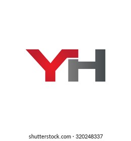 YH company linked letter logo