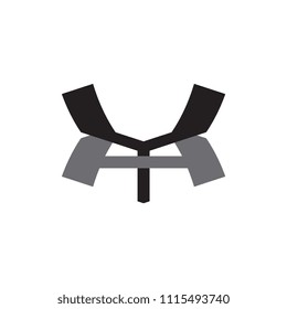 YH letter logo