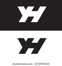 The YH logo features a sleek, sporty design with bold black and white tones, creating a modern and dynamic visual impact