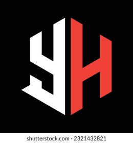 YH Vector Company Logo Design