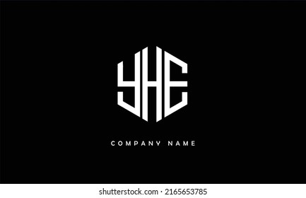 YHE Alphabets Letters Logo Monogramm