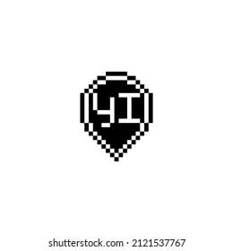 YI concepto de diseño de logotipo de letra creativa para su venta en un diseño profesional de alta calidad que se imprimirá en cualquier medio impreso