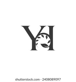 YI, IY, Y AND I Abstract initial monogram letter alphabet logo design
