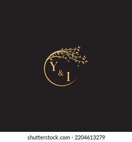 YI nature tree concept in high quality professional design that will print well across any print media