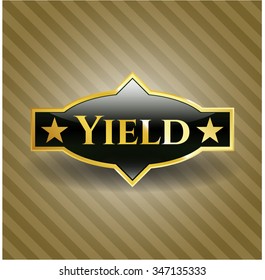 Yield golden badge