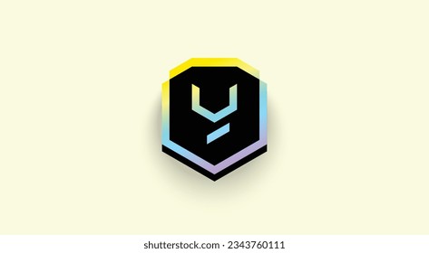 Yield Guild Games, YGG cryptocurrency logo on isolated background with copy space. 3d vector illustration of Yield Guild Games, YGG Token icon banner design concept. svg