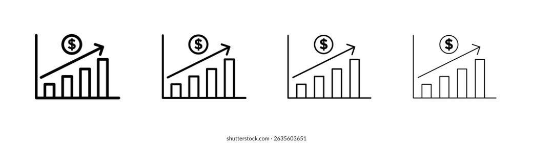 Yield icon Flat illustration sign