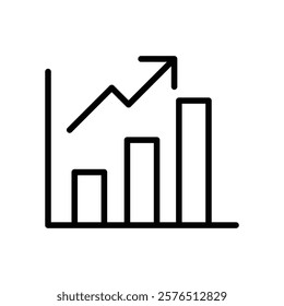 Yield icon Outline vector for web ui